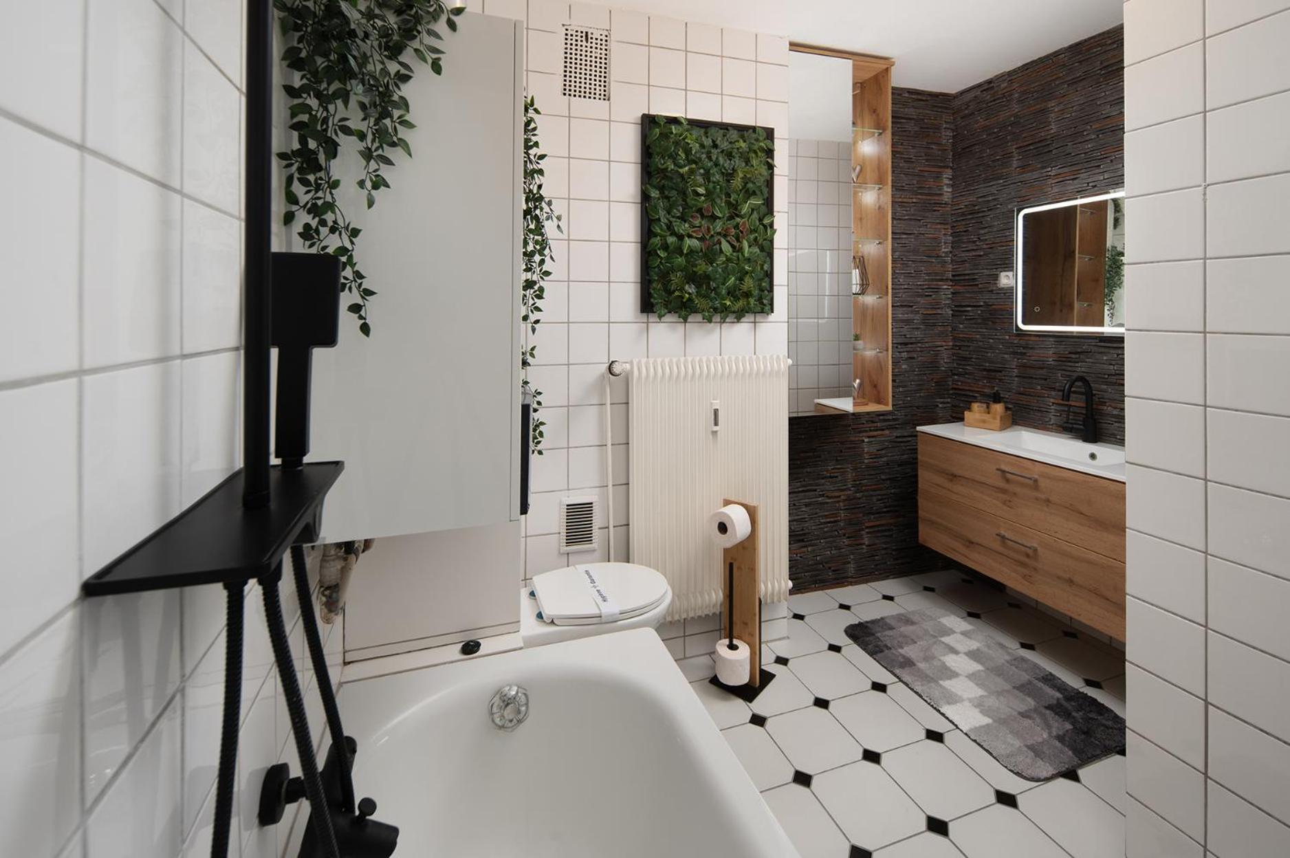 1-4 Gaeste Wohnung W-Lan, Netflix, Amazon, Parken, Arbeitsplatz, 24H Check In ,Vollausgestattet Kueche, Handtuecher Seife U,V,M Fuer Geschaeftsreisende, Paare, Familien , 达特尔恩 外观 照片